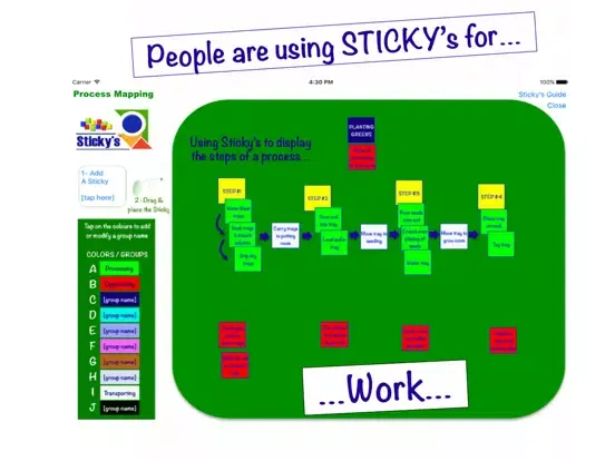 Скриншоты LEAIP Sticky's iPad 