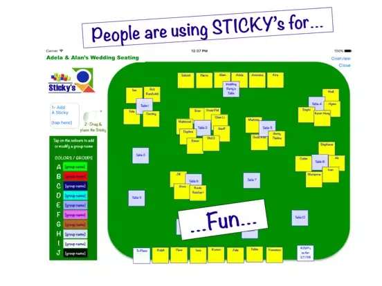 Скриншоты LEAIP Sticky's iPad 