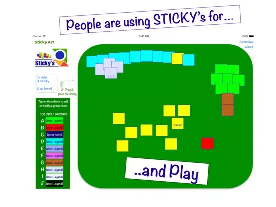 Скриншоты LEAIP Sticky's iPad 