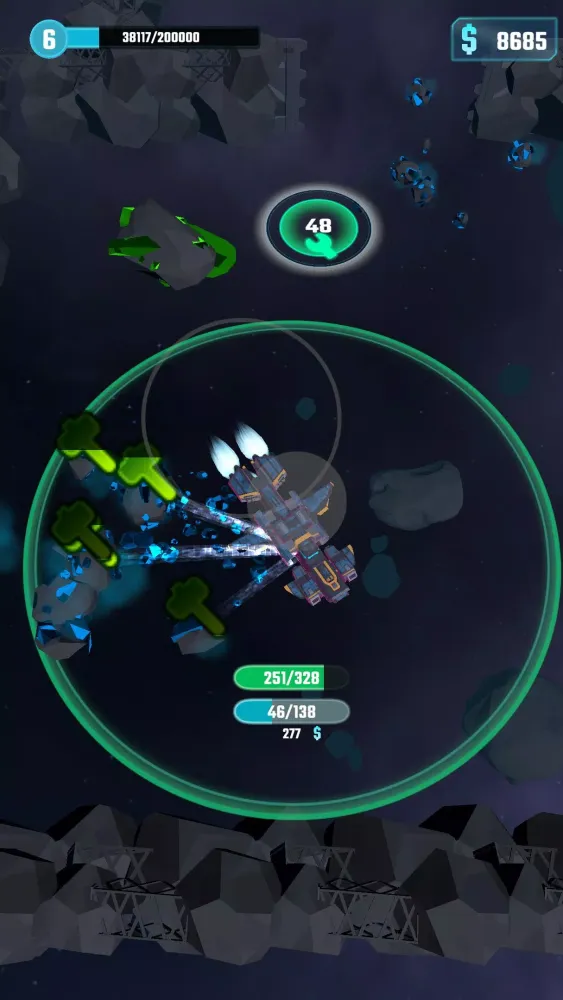 Zrzuty ekranu Galaxy idle