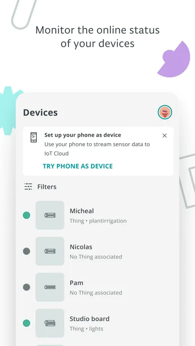 Arduino IoT Cloud Remote スクリーンショット
