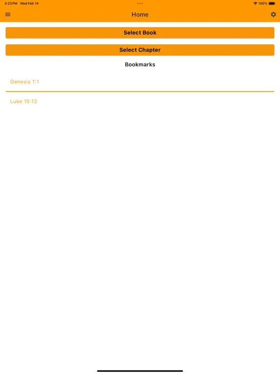 Capturas de pantalla de Interlinear Bible iPad 