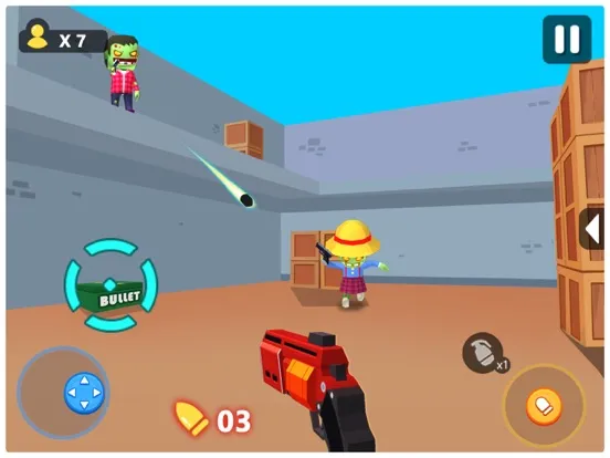 Zombie Terminator 3D iPad  Screenshots