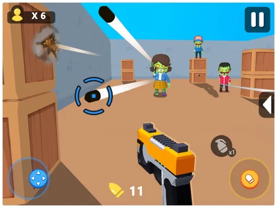Zombie Terminator 3D iPad  Screenshots