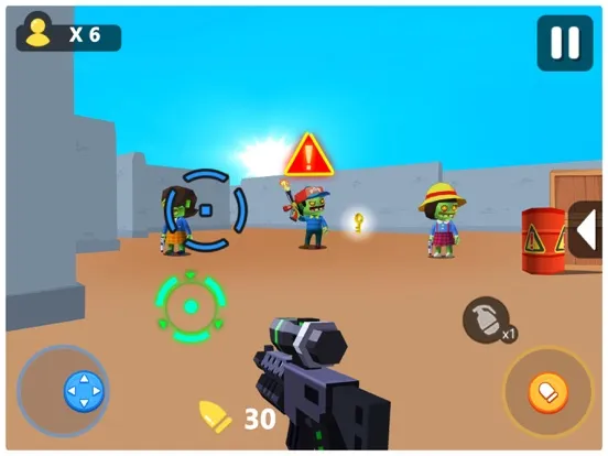 Zombie Terminator 3D iPad  Screenshots