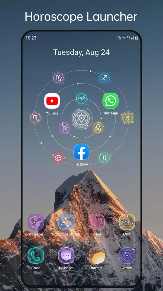 Capturas de pantalla de Horoscope Launcher