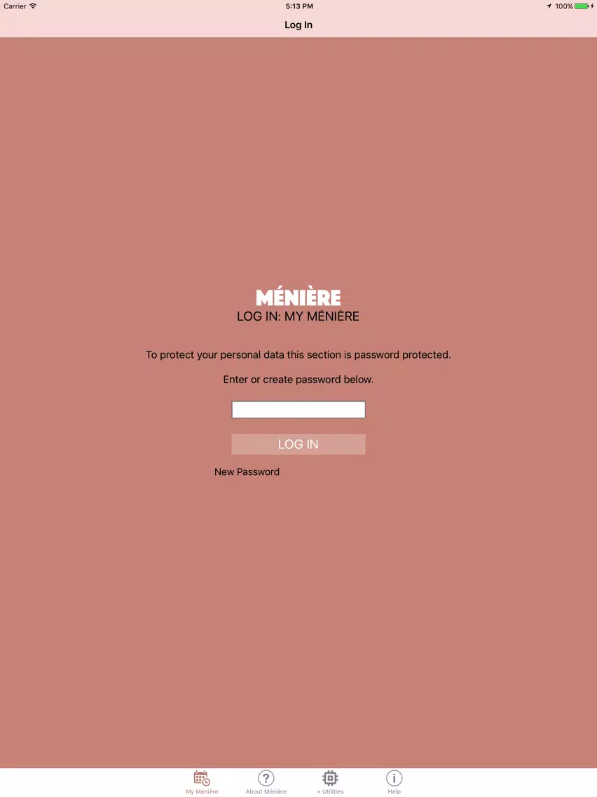 Meniere iPad  Screenshots