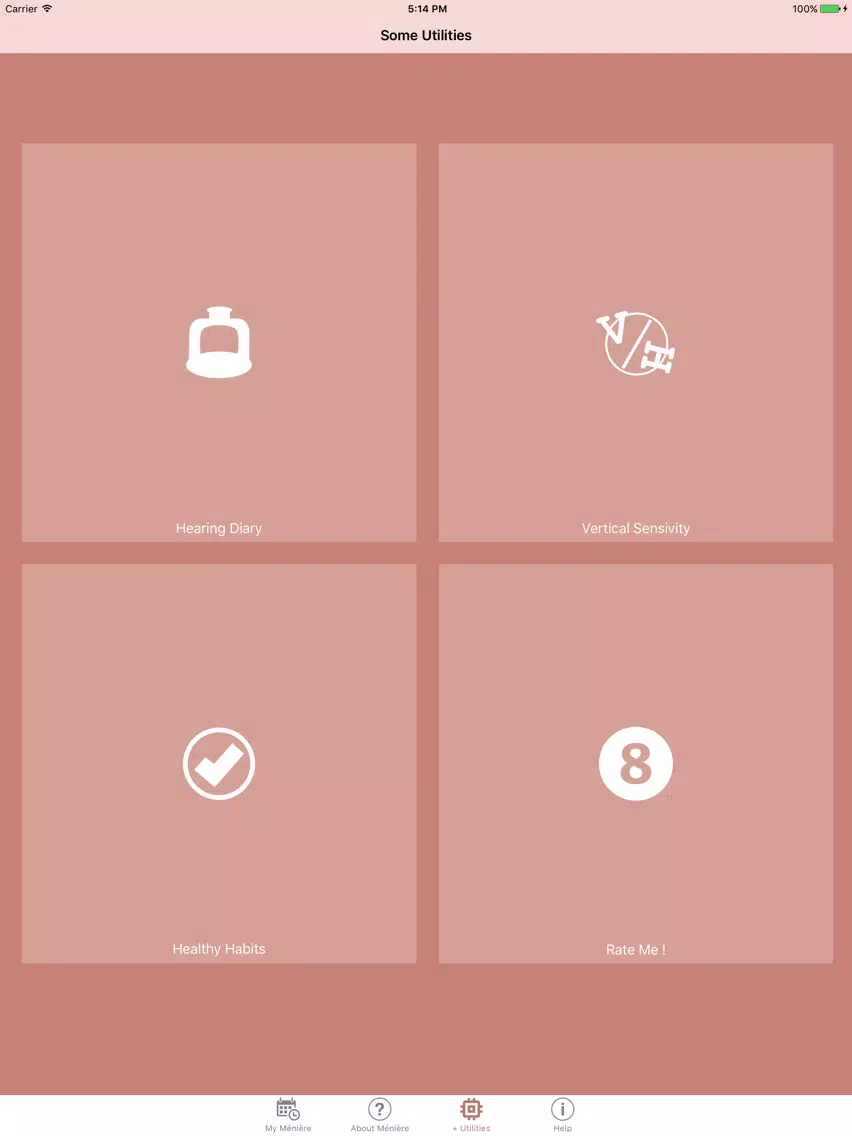 Meniere iPad  Screenshots