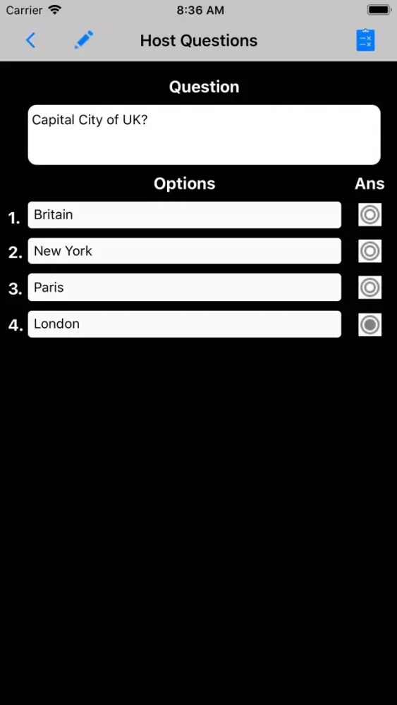V Quiz应用截图