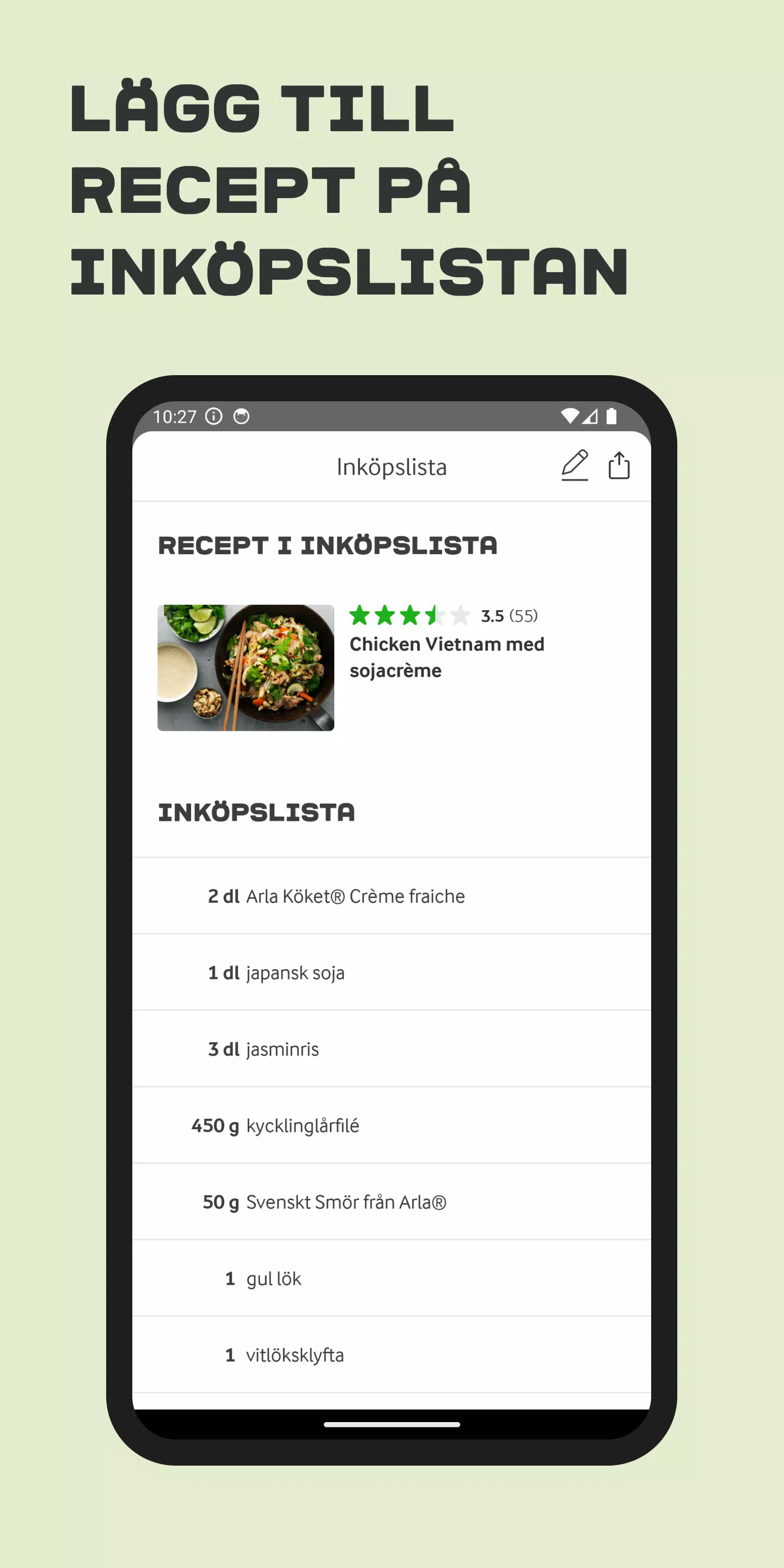Arla Mat - Recept Screenshots8