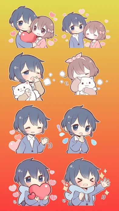 صور Couple in love Stickers part 1
