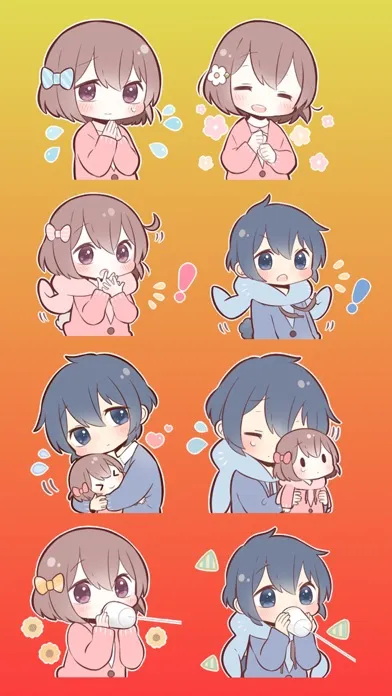 صور Couple in love Stickers part 1