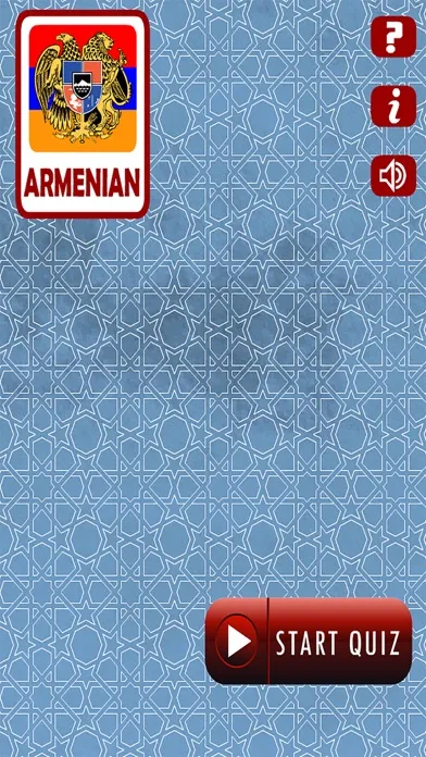 Capturas de tela do Armenian Alphabet Quiz (Multiple Choice)
