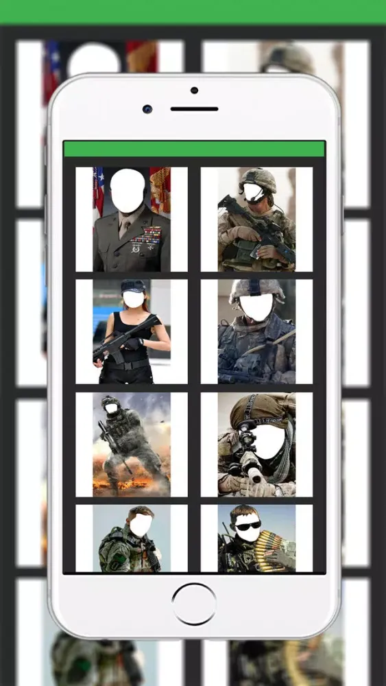 Скриншоты Army Photo Suit- New Photo Montage With Own Photo Or Camera