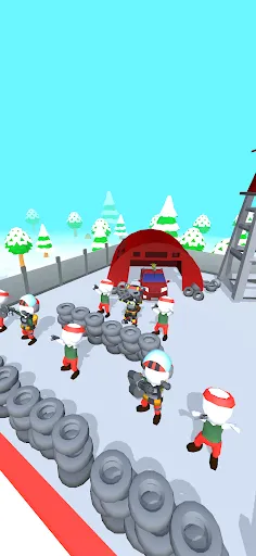 Capturas de pantalla de Stickman War 3D: Shoot N Merge
