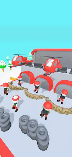 Capturas de pantalla de Stickman War 3D: Shoot N Merge