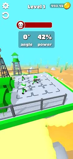 Capturas de pantalla de Stickman War 3D: Shoot N Merge