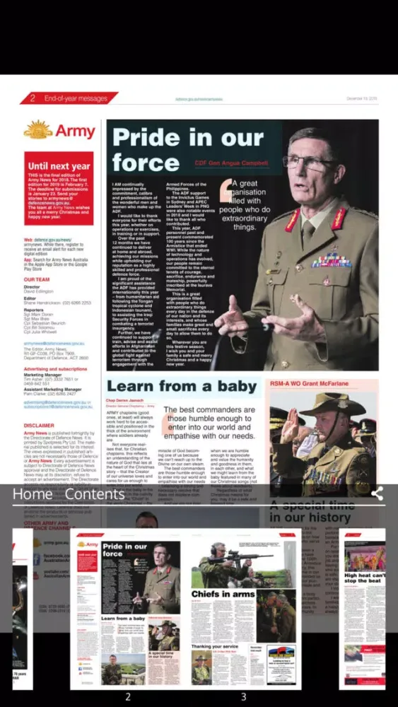 Army News Australia স্ক্রিনশট