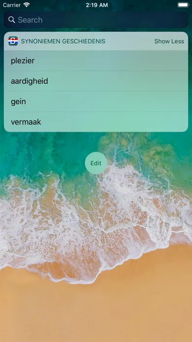 Capturas de pantalla de Synoniemen
