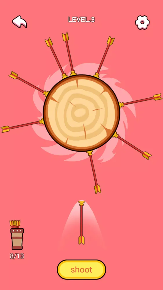 Tangkapan layar Wood Shooter