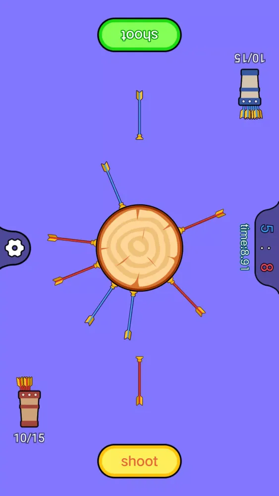Tangkapan layar Wood Shooter