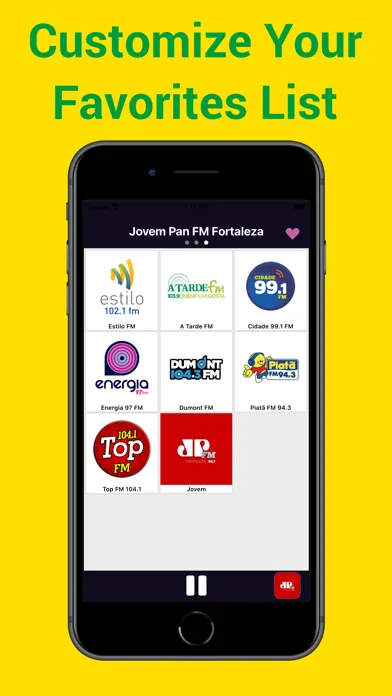 Brasileiras Radio Live FM Ekran Görüntüleri