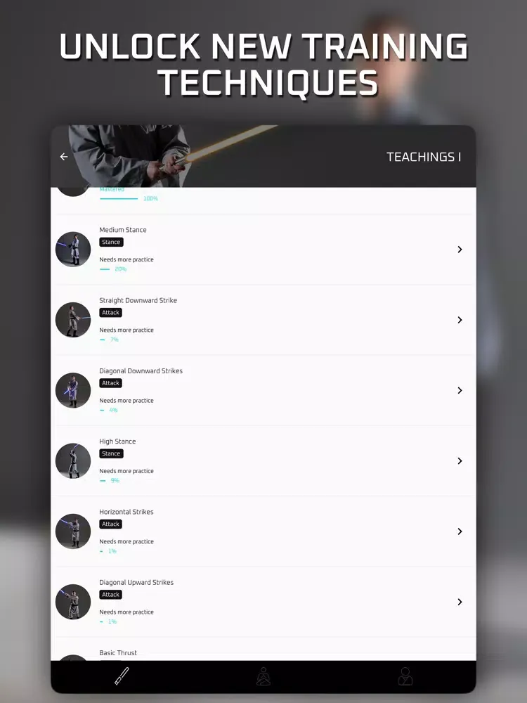 Sabre School iPad  スクリーンショット