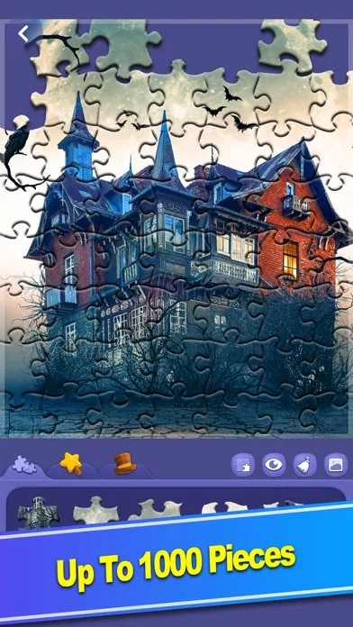 Capturas de tela do ColorPlanet® Jigsaw Puzzle