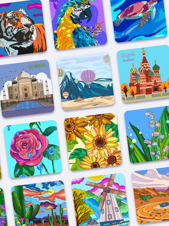 Paintist - Color by Number iPad  スクリーンショット
