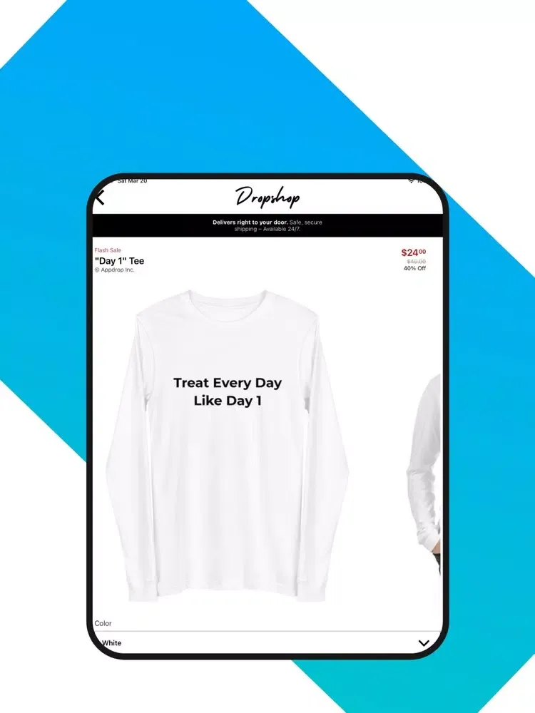 Скриншоты Dropshop by Appdrop iPad 