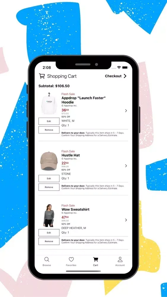 Скриншоты Dropshop by Appdrop