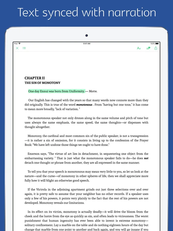 The Art of Public Speaking Pro iPad 应用截图