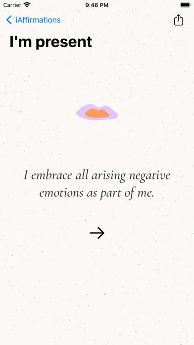 Скриншоты iAffirmations