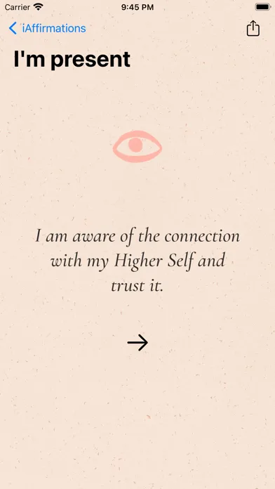 Скриншоты iAffirmations