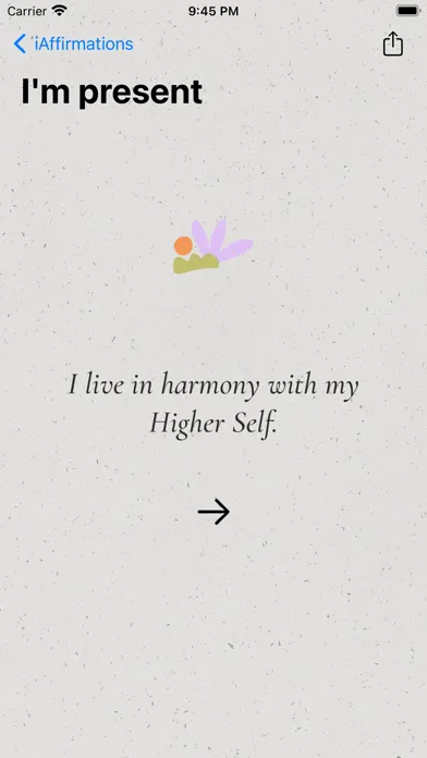 Скриншоты iAffirmations