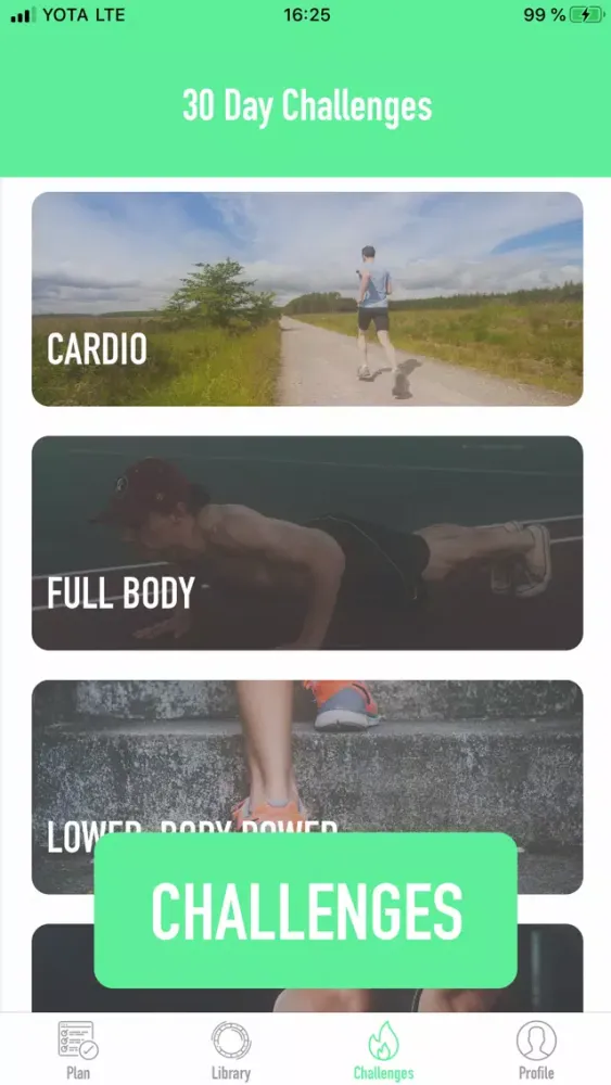 Fitty Workouts スクリーンショット