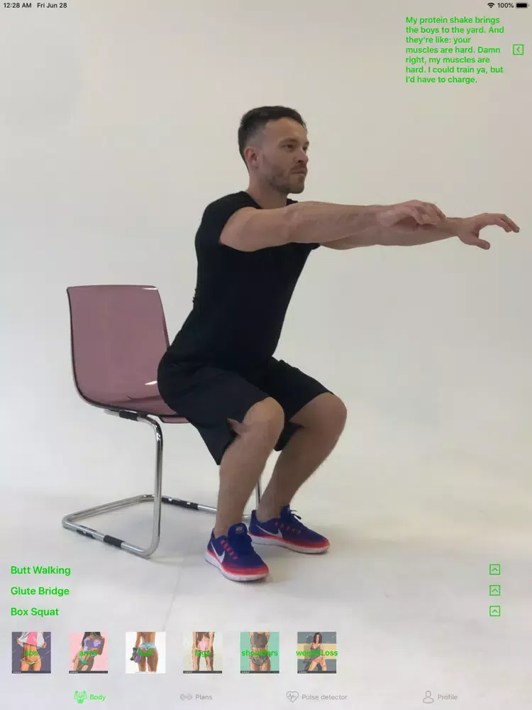 Fitty Workout iPad 應用截圖