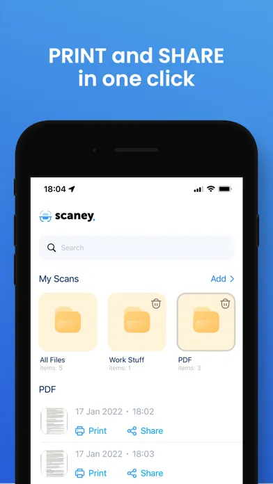 Scaney - PDF Scanner and OCR应用截图