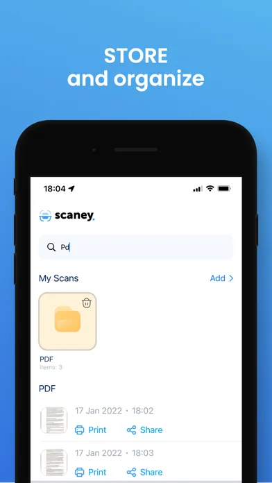 Scaney - PDF Scanner and OCR应用截图