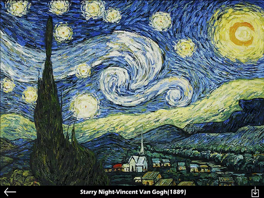 ภาพหน้าจอของ Gallery of Art History's Greatest Masterpieces iPad 