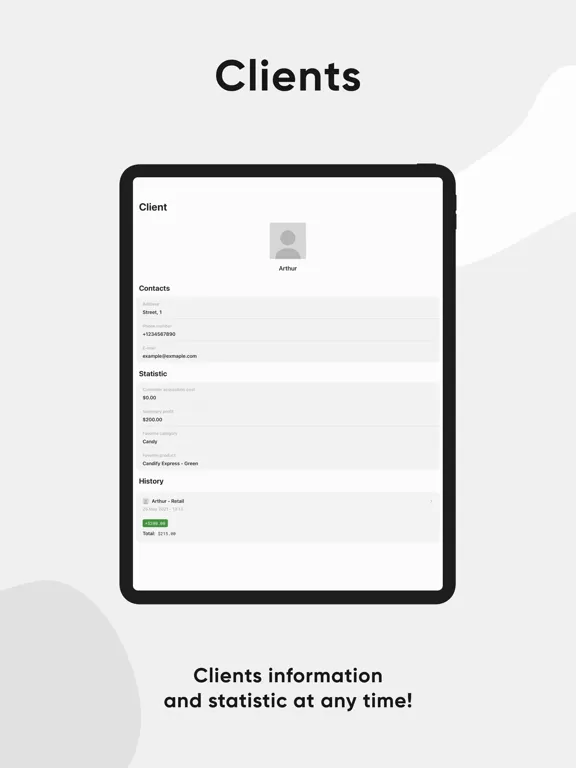Asales - Sales Tracker & CRM iPad  スクリーンショット