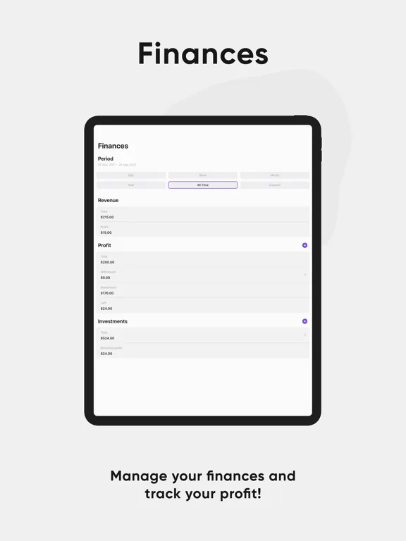 Asales - Sales Tracker & CRM iPad  スクリーンショット