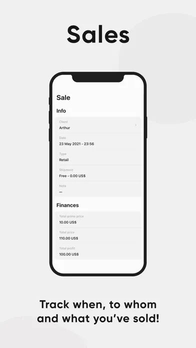 Asales - Sales Tracker & CRM スクリーンショット