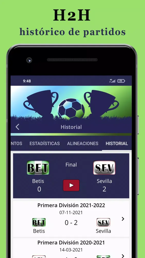 Football Spain應用截圖