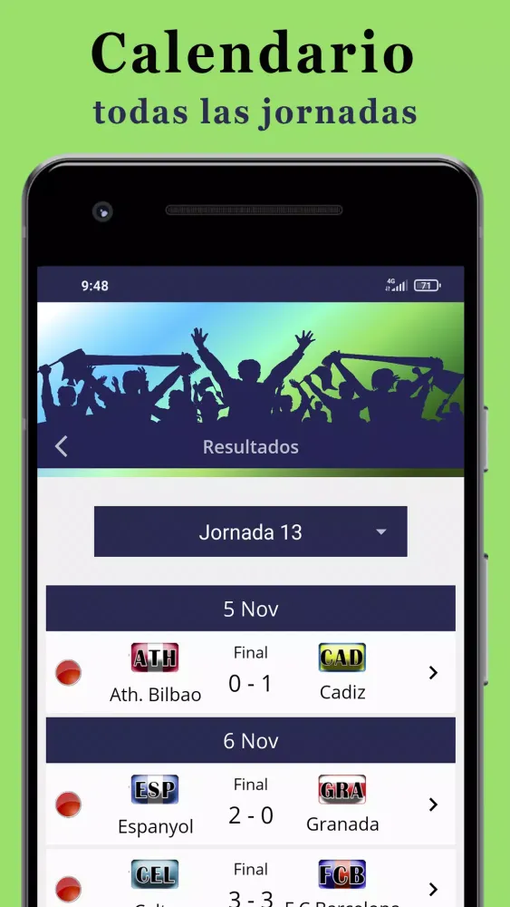 Football Spain應用截圖