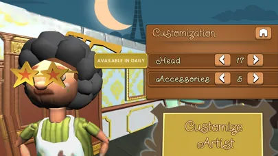 Capturas de tela do The Artist: Paint Simulator
