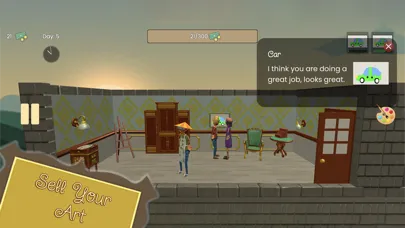 Capturas de tela do The Artist: Paint Simulator