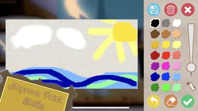 Capturas de tela do The Artist: Paint Simulator