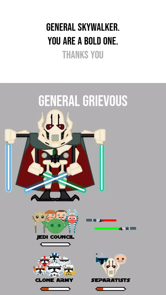Ảnh chụp màn hình của Anakin's Redemption