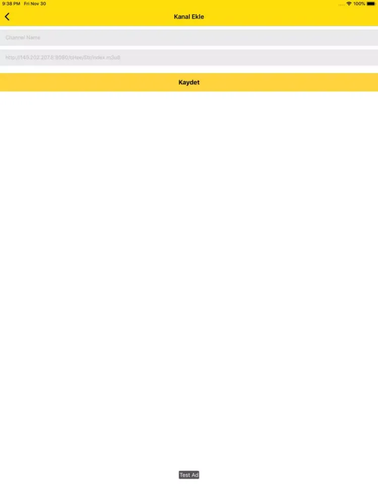 iTV | Canlı TV İzle | IP TV iPad  Screenshots